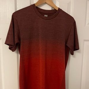 Uniqlo DRY EX Red T-Shirt Size Medium